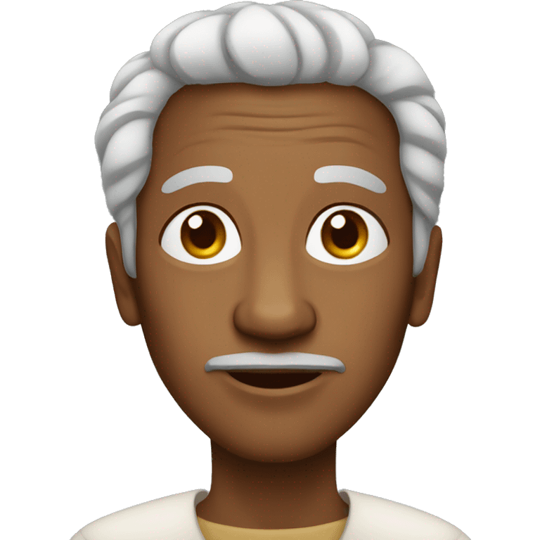 old woman brown skinned Ethiopian man emoji