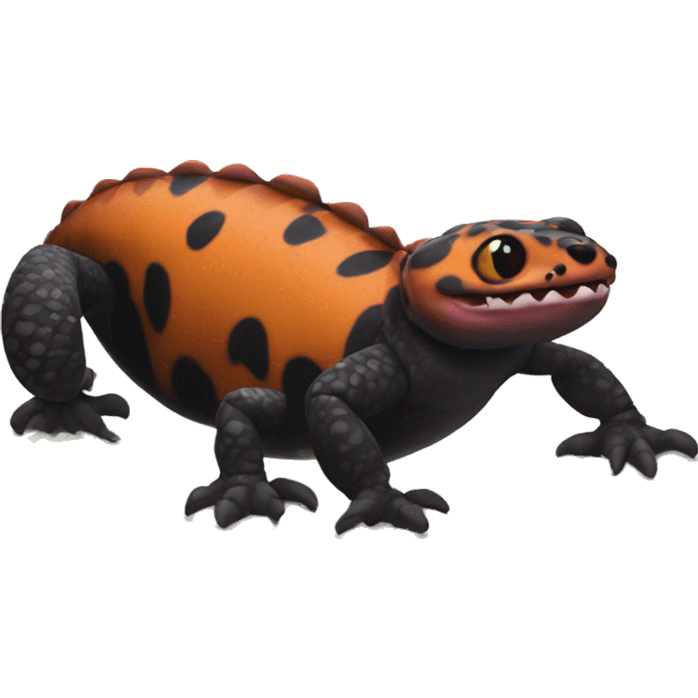 gila monster with four legs and tail emoji