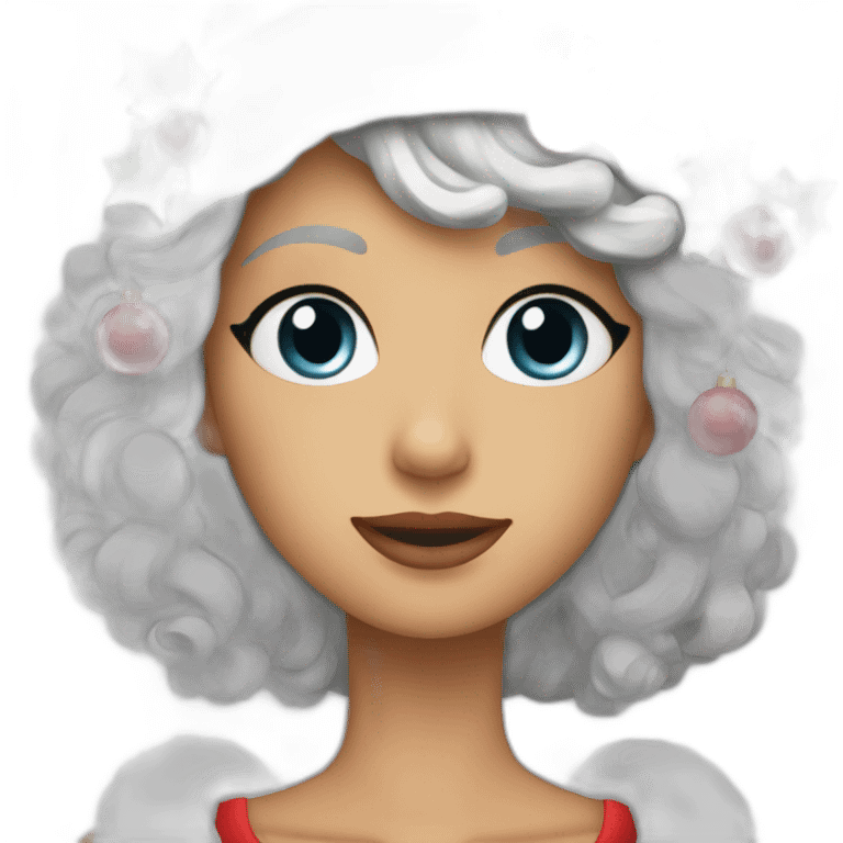 christmas ♀ emoji