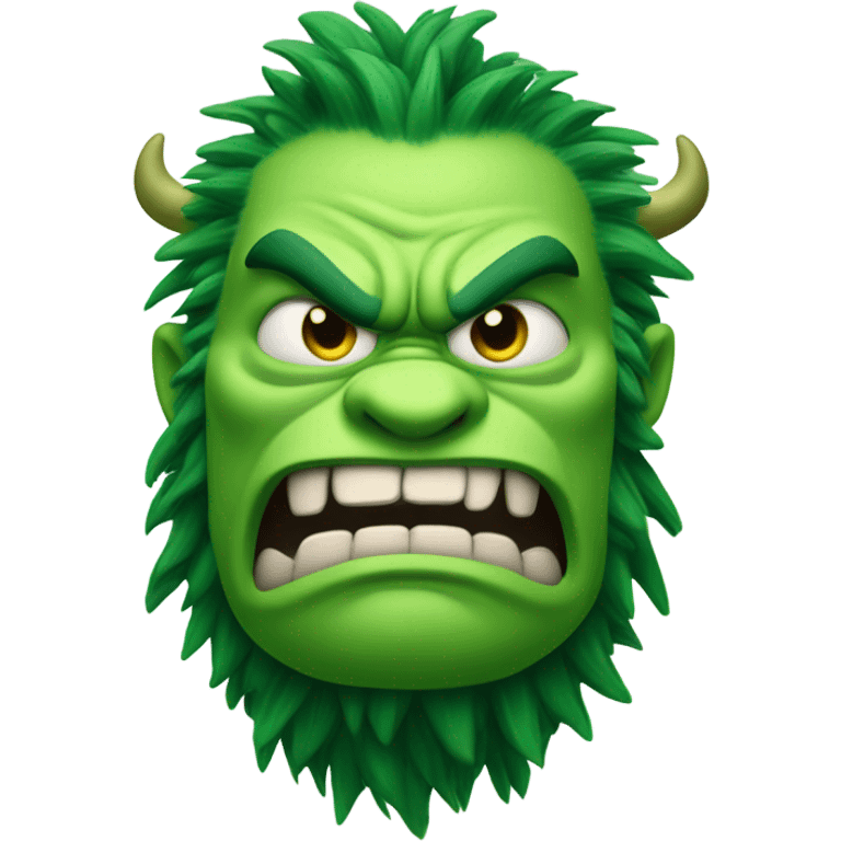 green hulk monster emoji