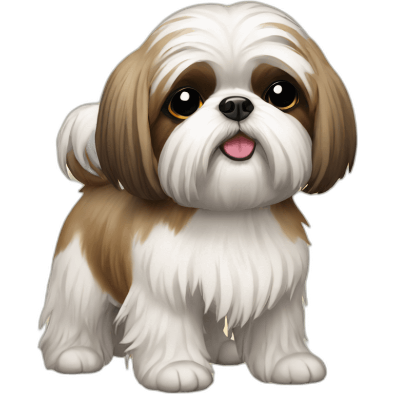 Old shih tzu emoji