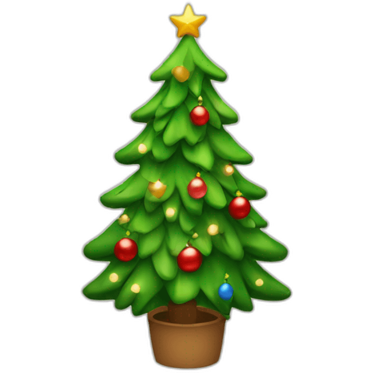 Kerstboom emoji