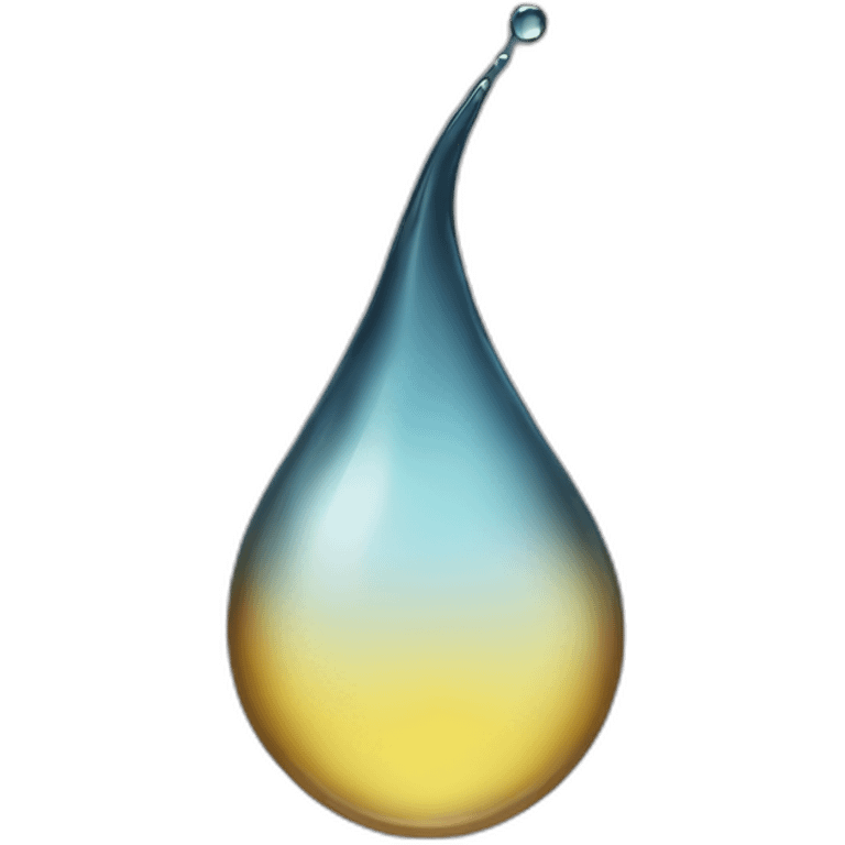 Oil drop emoji