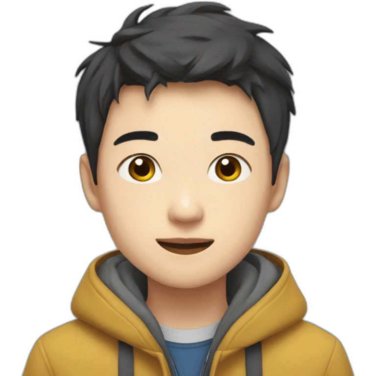 boy zhou jie lun emoji