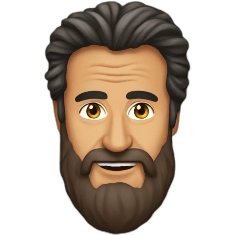 Imran khan with beard emoji