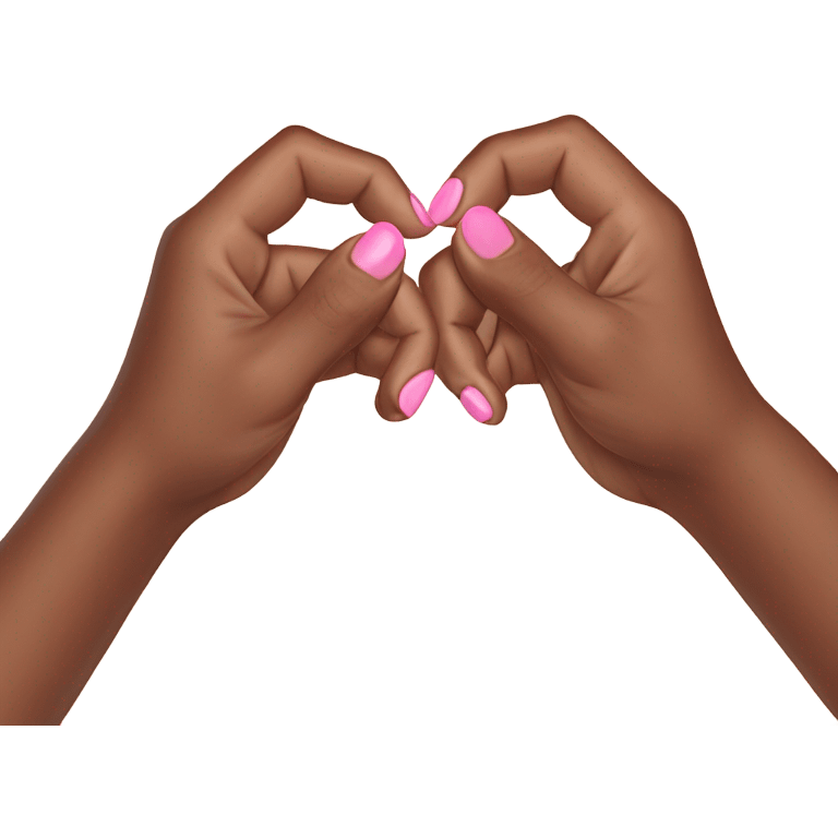 Pinky promise emoji