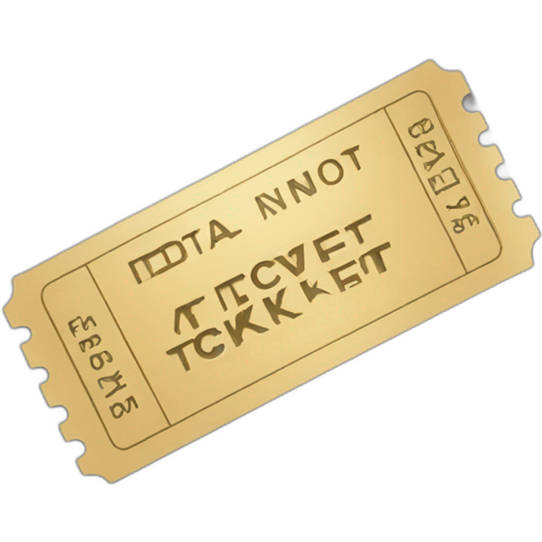 ticket emoji