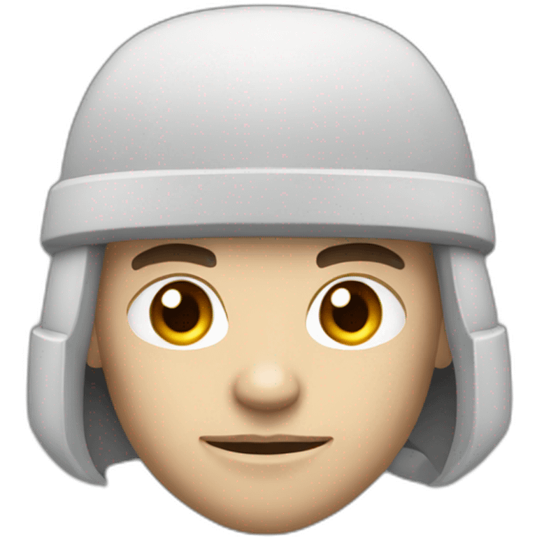 barbarian soldier with white skin facing forward emoji