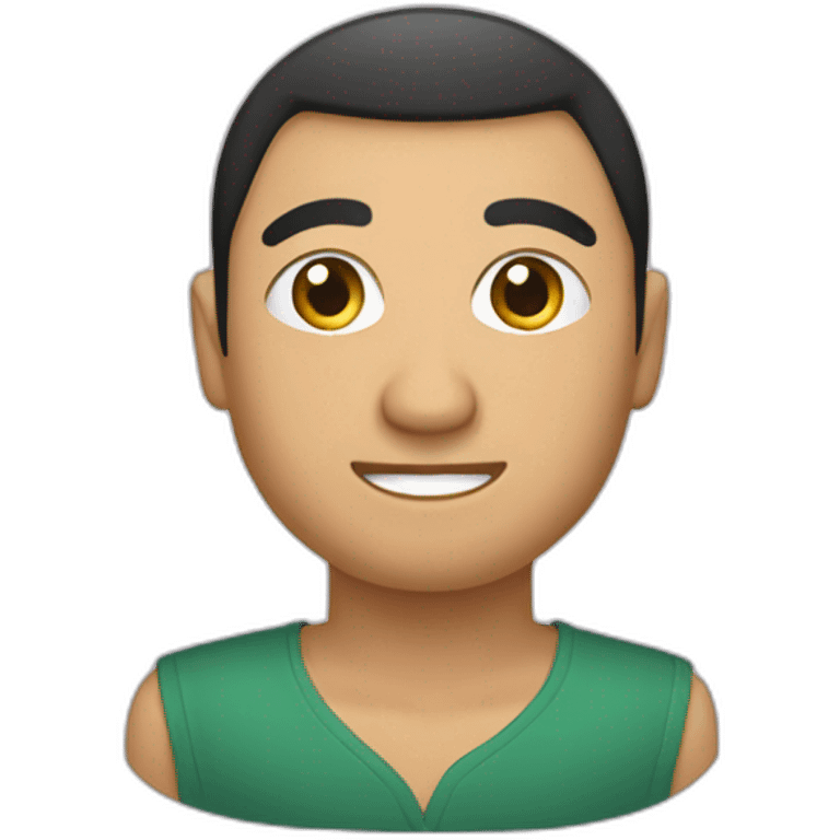 One Uzbek say hello emoji