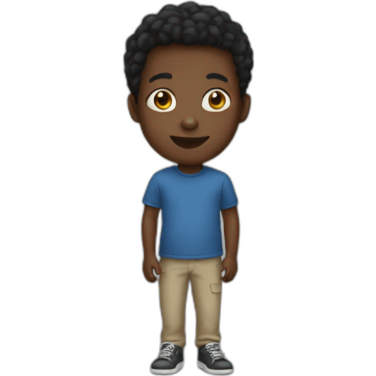 Black boy emoji