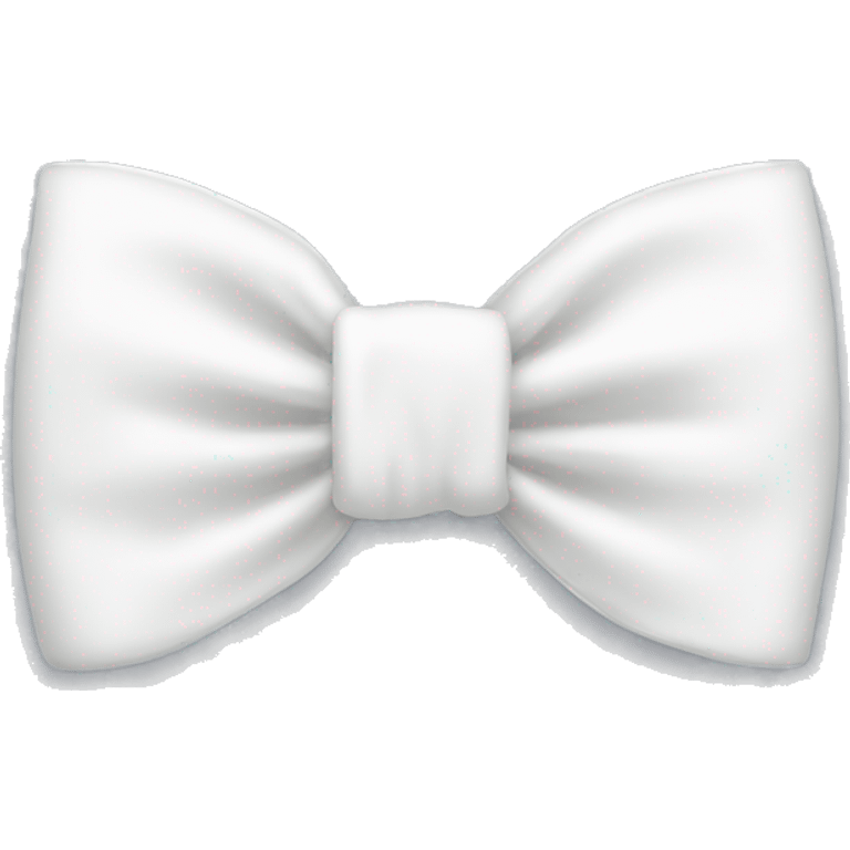 White bow emoji