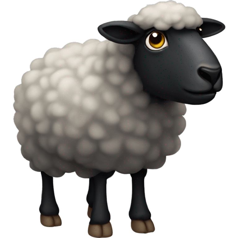 black sheep emoji