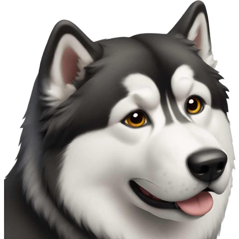 alaskan malamute dog emoji