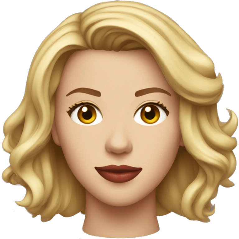 Scarlett Johansson emoji