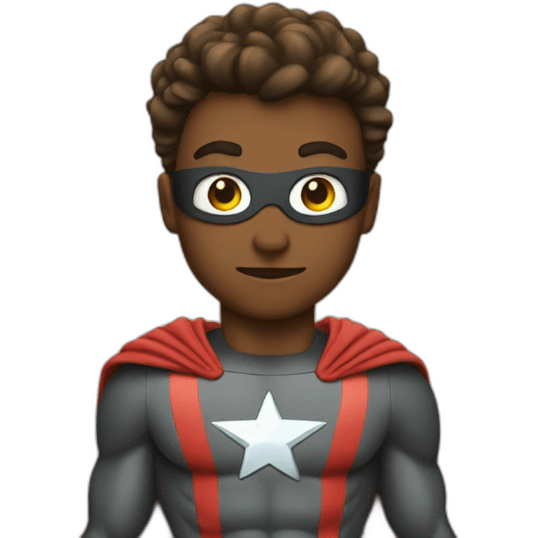 super hero emoji