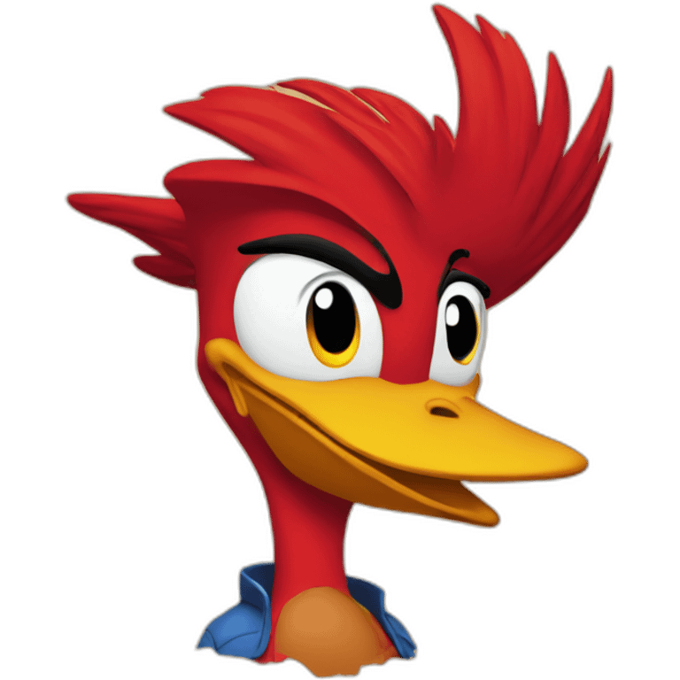 woody woodpecker emoji