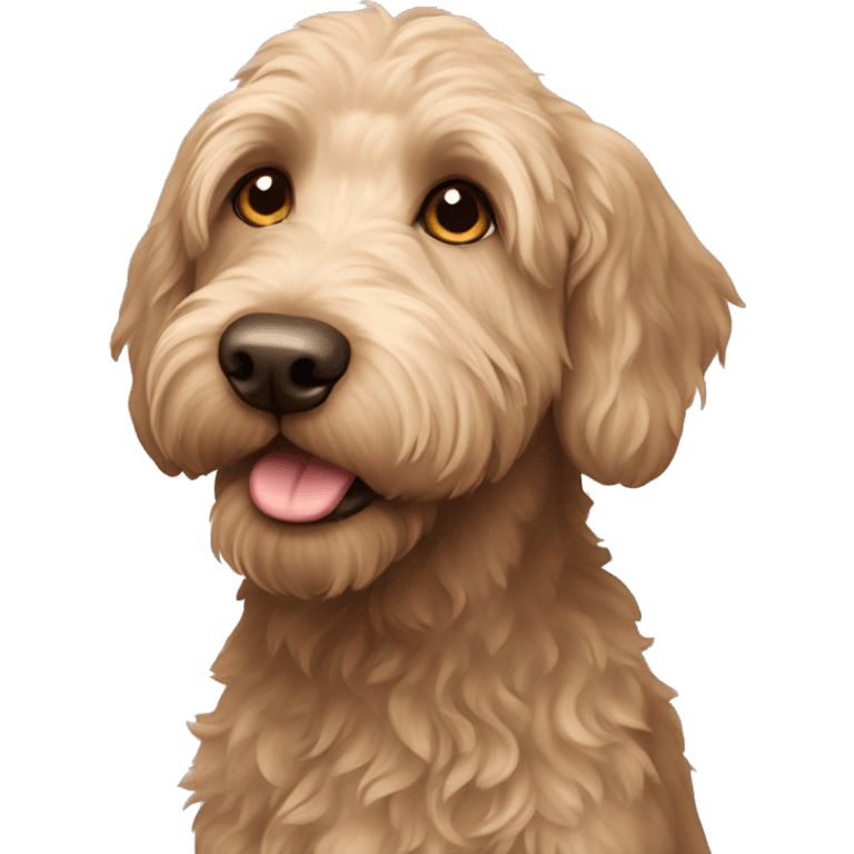 Labradoodle  emoji