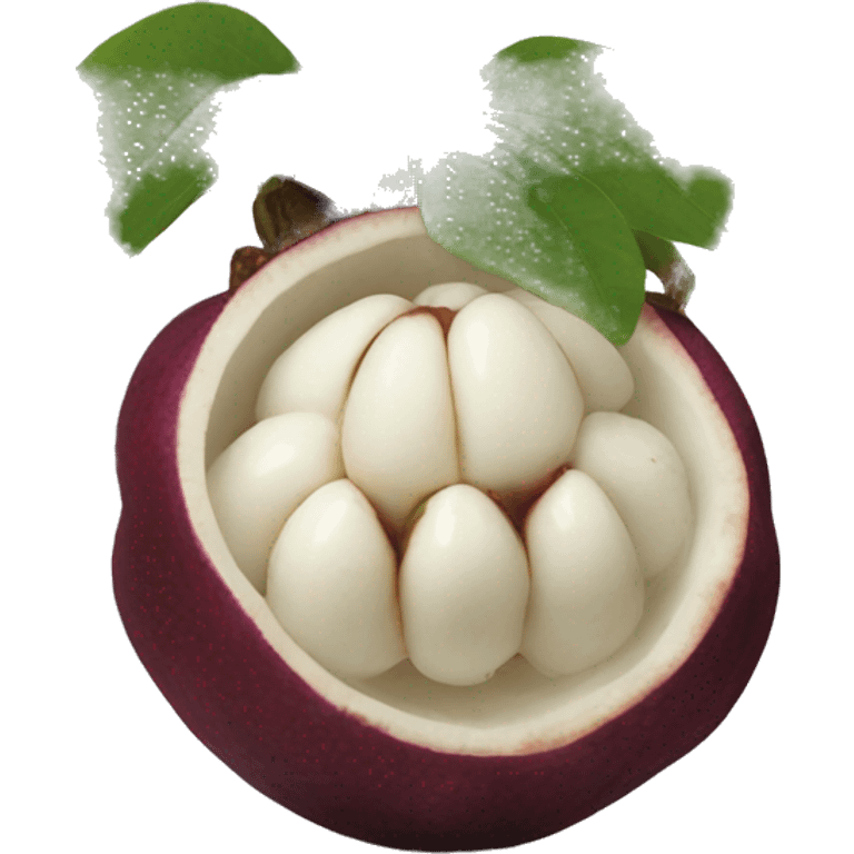 mangosteen emoji