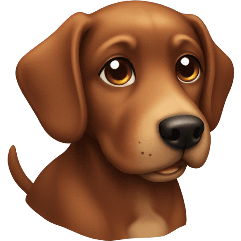 cute brown dog emoji