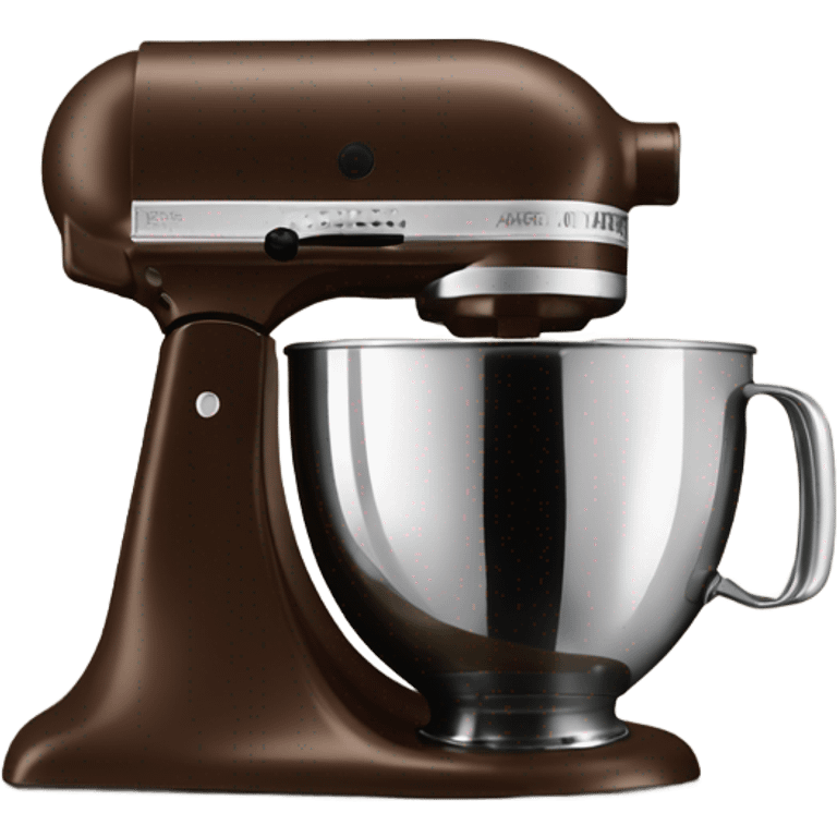 Kitchen Aid mixer brown emoji