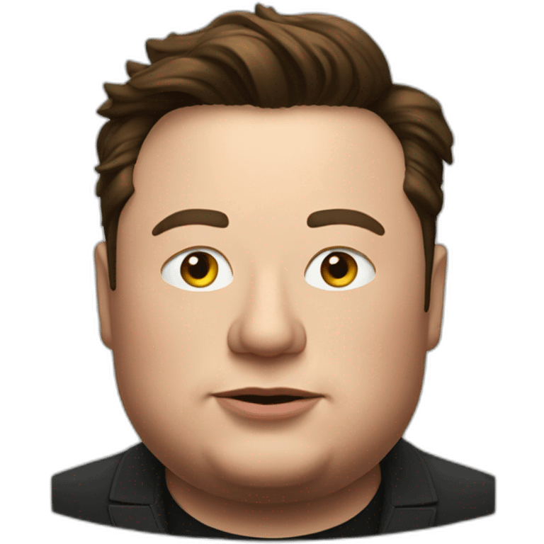 fat elon musk emoji