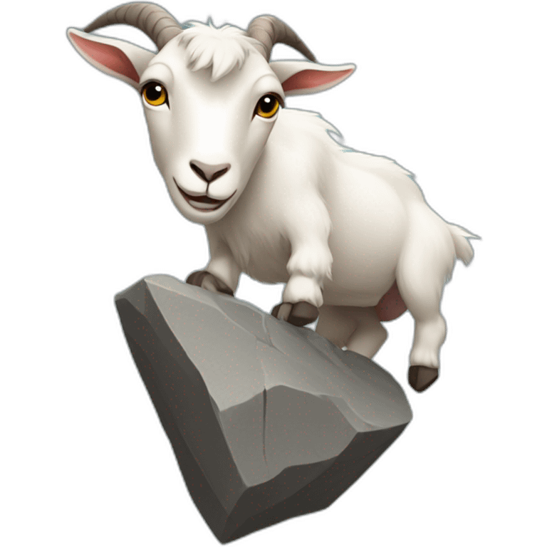 goat-climbing-bouldering emoji