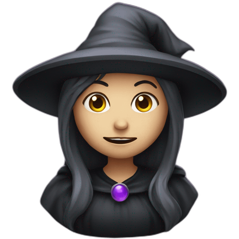 evil witch emoji