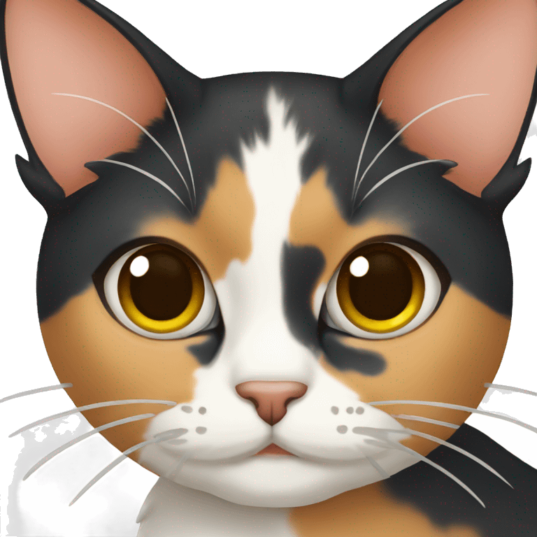 Calico cat emoji