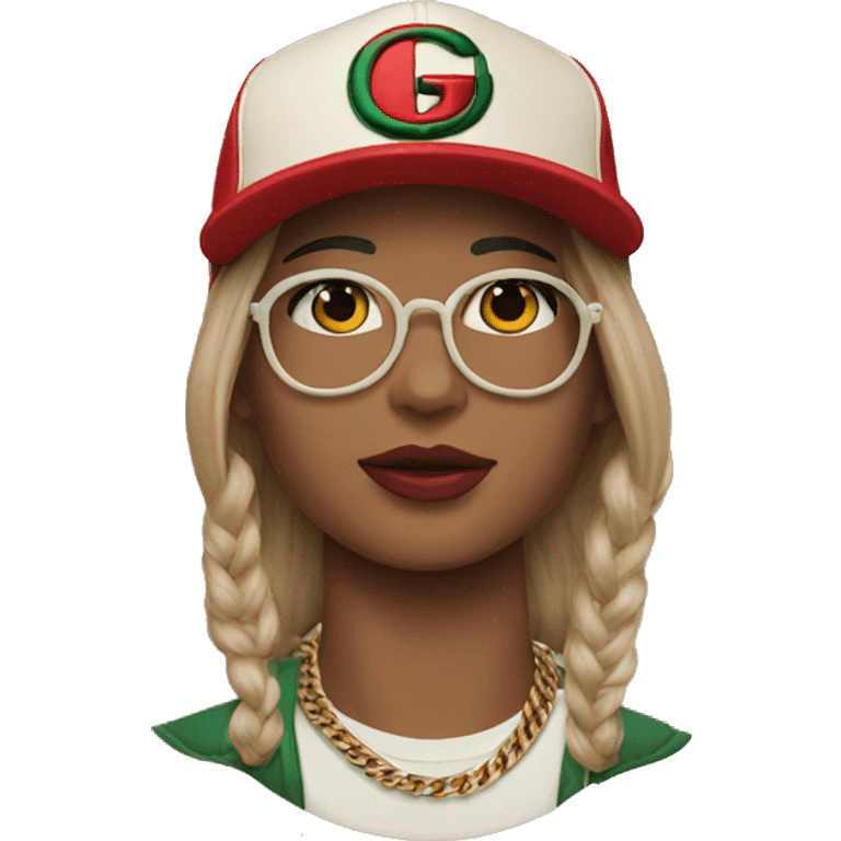 Gorra gucci emoji