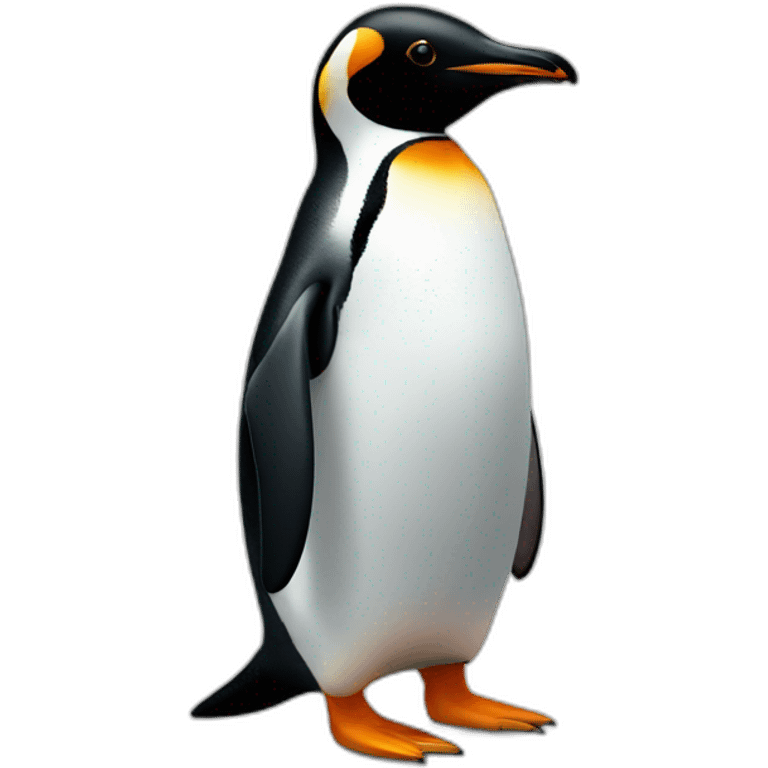 An Italian penguin emoji