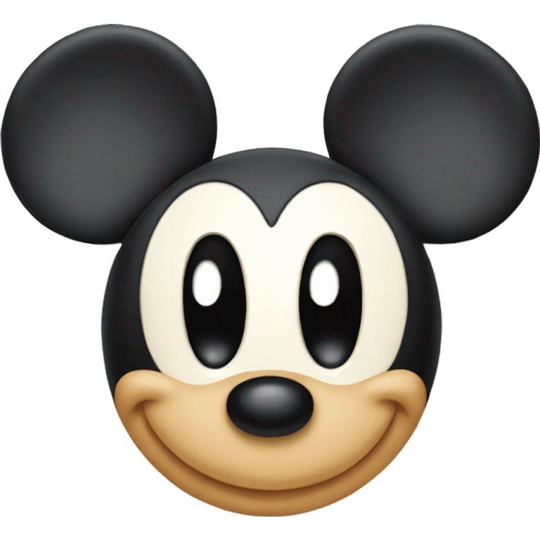 Mickey mouse head emoji