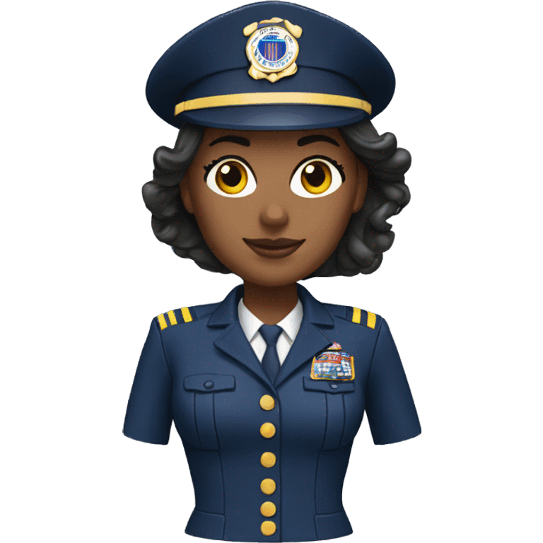 Coast guard woman emoji