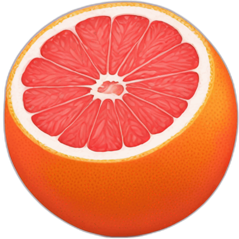 grapefruit emoji