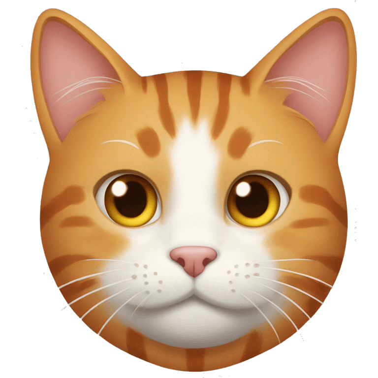 One ginger tabby cat and one gray tabby cat  emoji