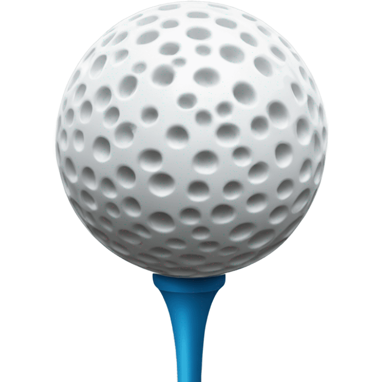 golfball and tee emoji