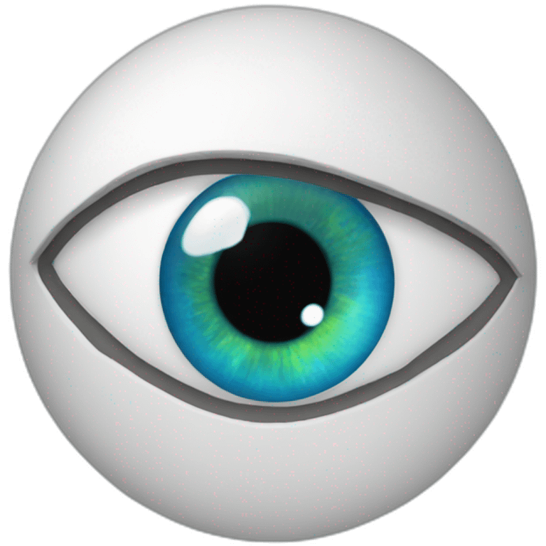 eye globe emoji