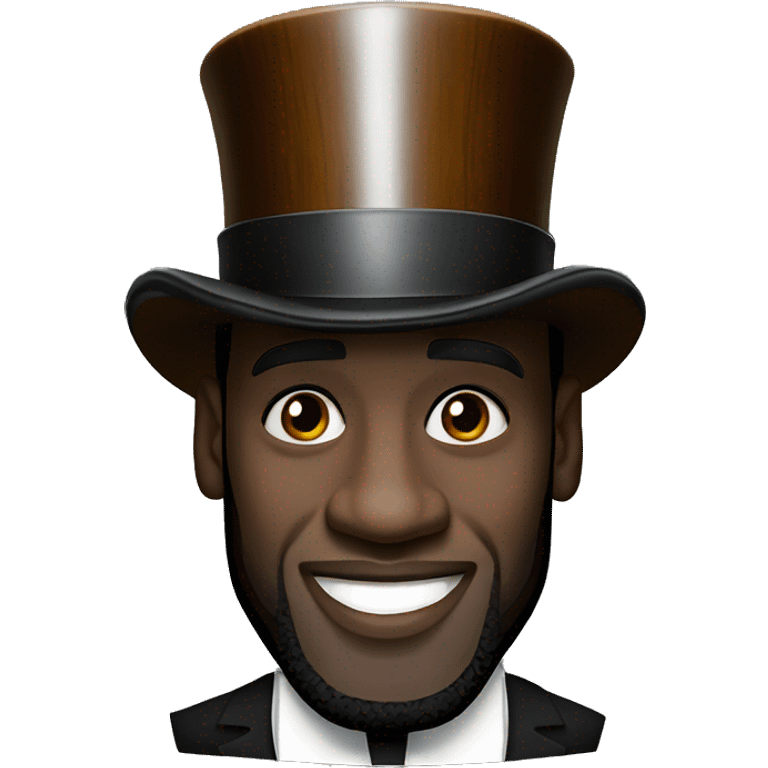 LeBron James with top hat emoji