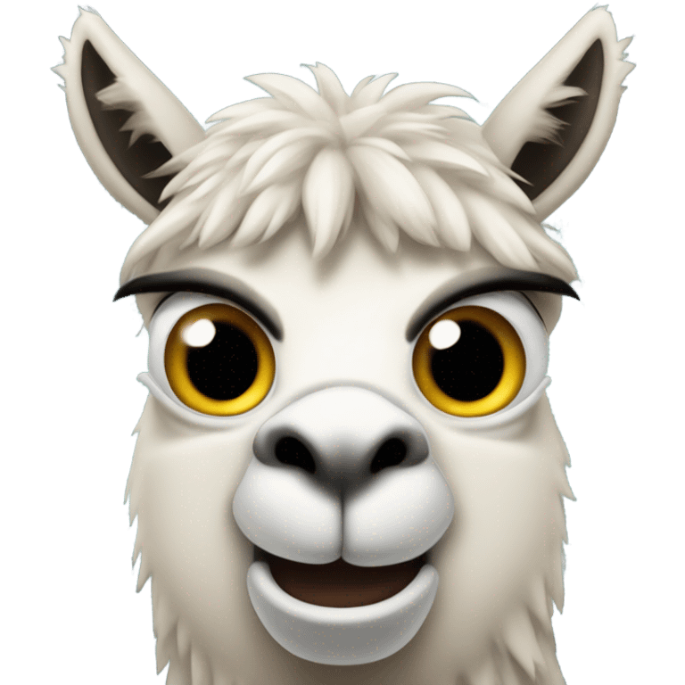 upsest lama emoji