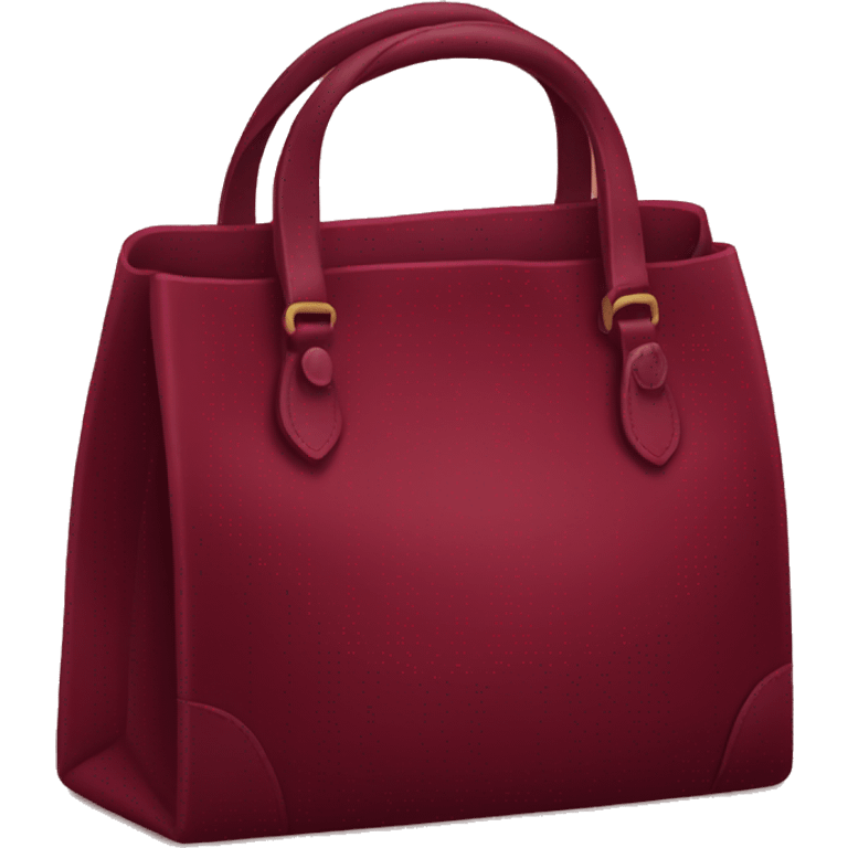 Wine red bag emoji