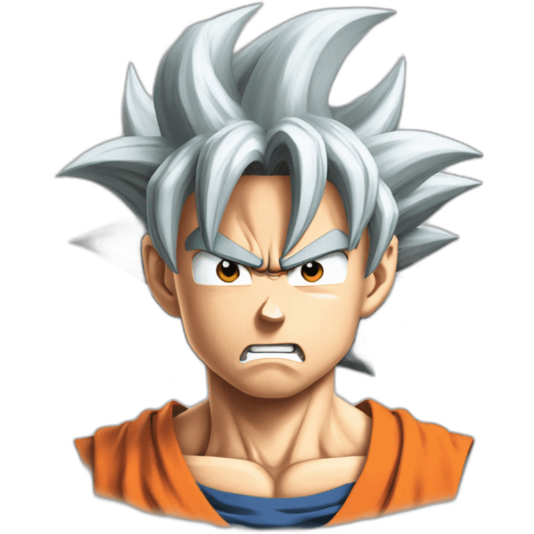 Son Goku angry emoji