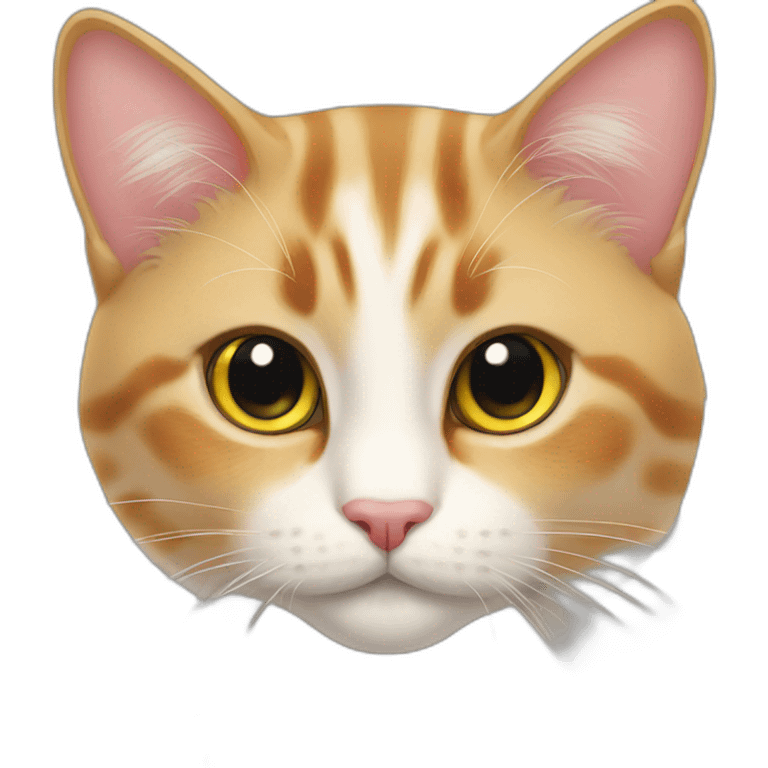 the beautiful cat Lucky emoji