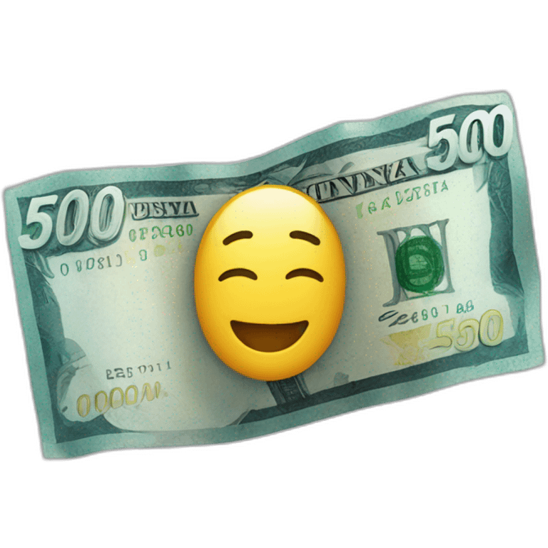 Billet de 500 euros emoji