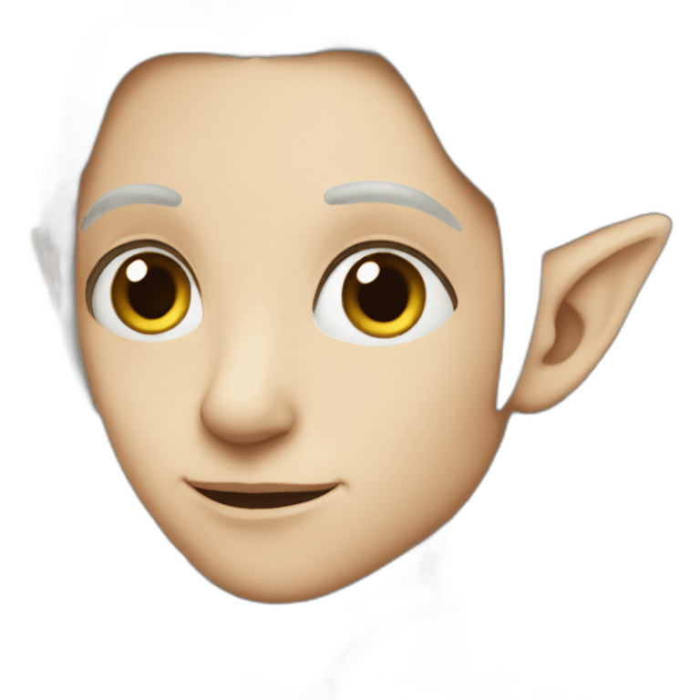 white-elf emoji