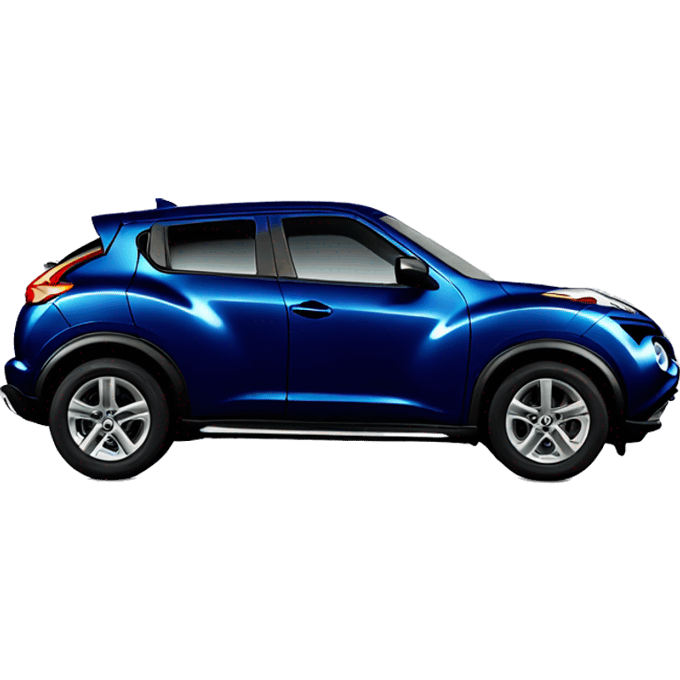 A navy blue Nissan juke  emoji