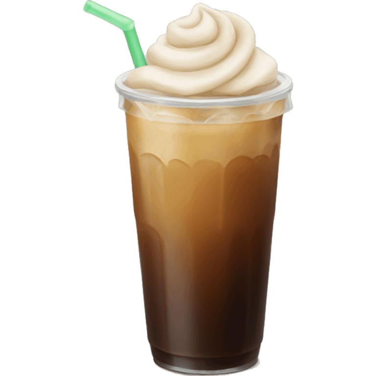 Iced coffee emoji