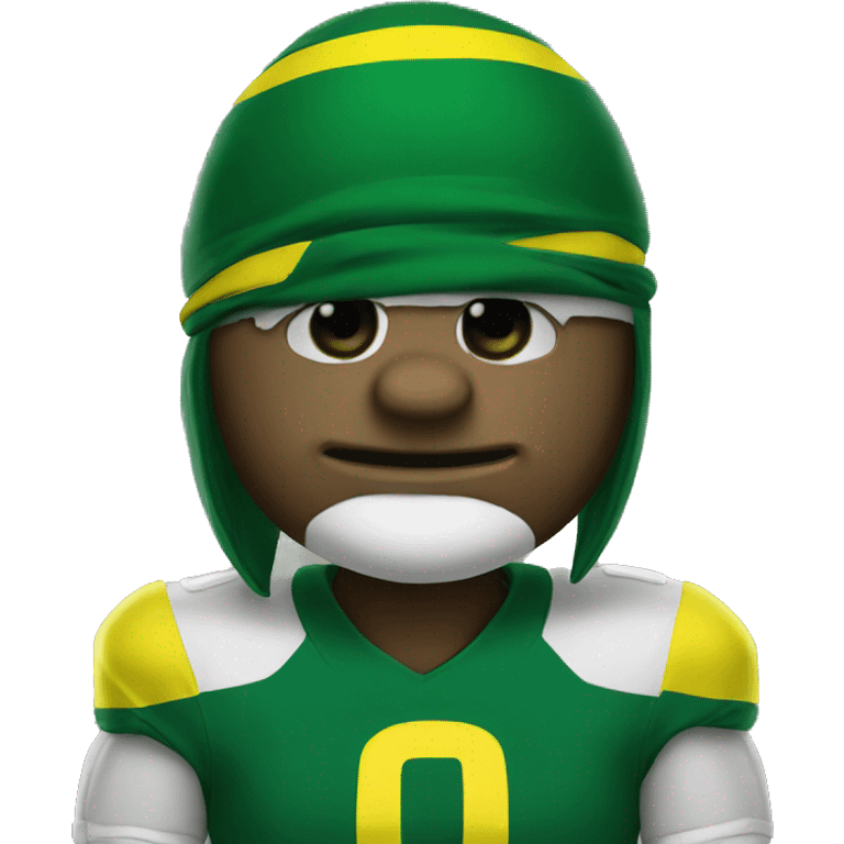 Oregon Ducks mascot emoji