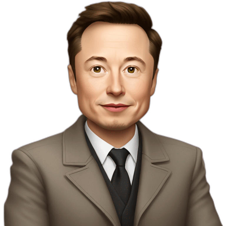 elon musk love russia emoji