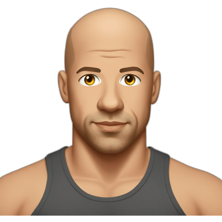 Vin diesel in tanktop emoji