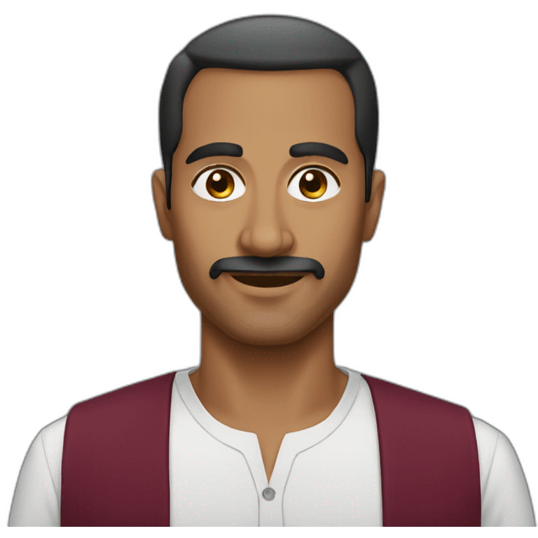 Qatar man emoji