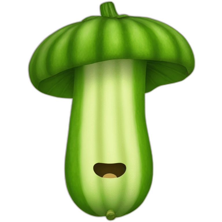 zucchini hat emoji